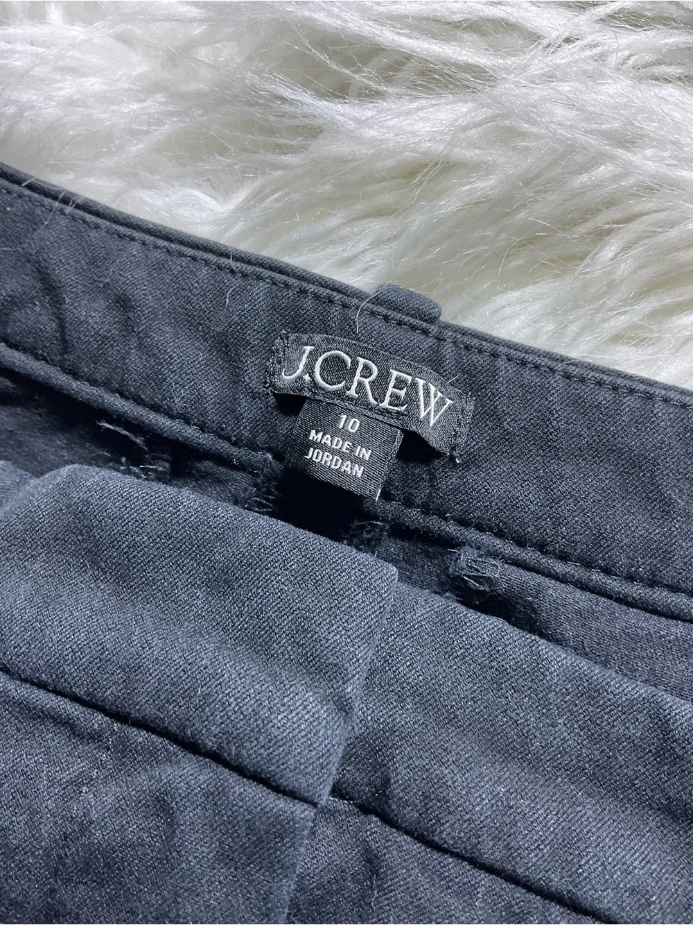J Crew Kaya Pant In Bi-stretch Cotton Blend